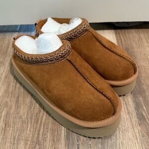 Corky's Tobacco Faux Suede Pillow Talk Slip On Shoes